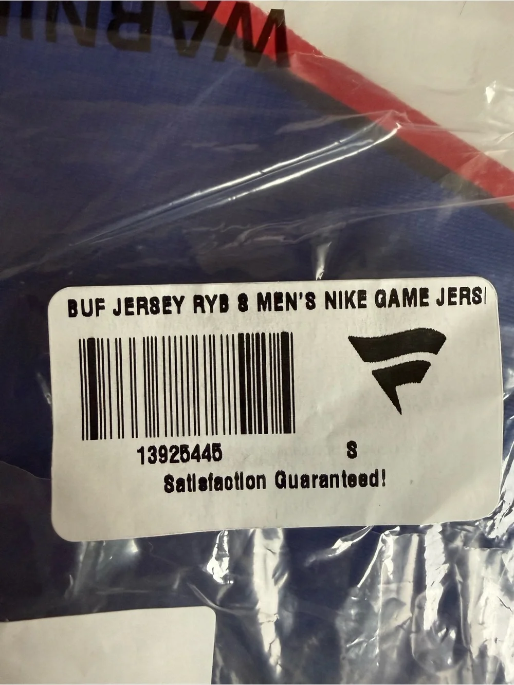 NWT Men’s Josh Allen Buffalo Bills Nike Team Game Player Jersey - Royal Sz S